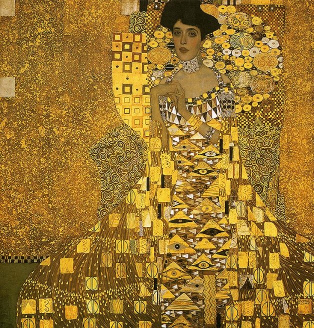 Portrait Of Adele Bloch-Bauer - Gustav Klimt2